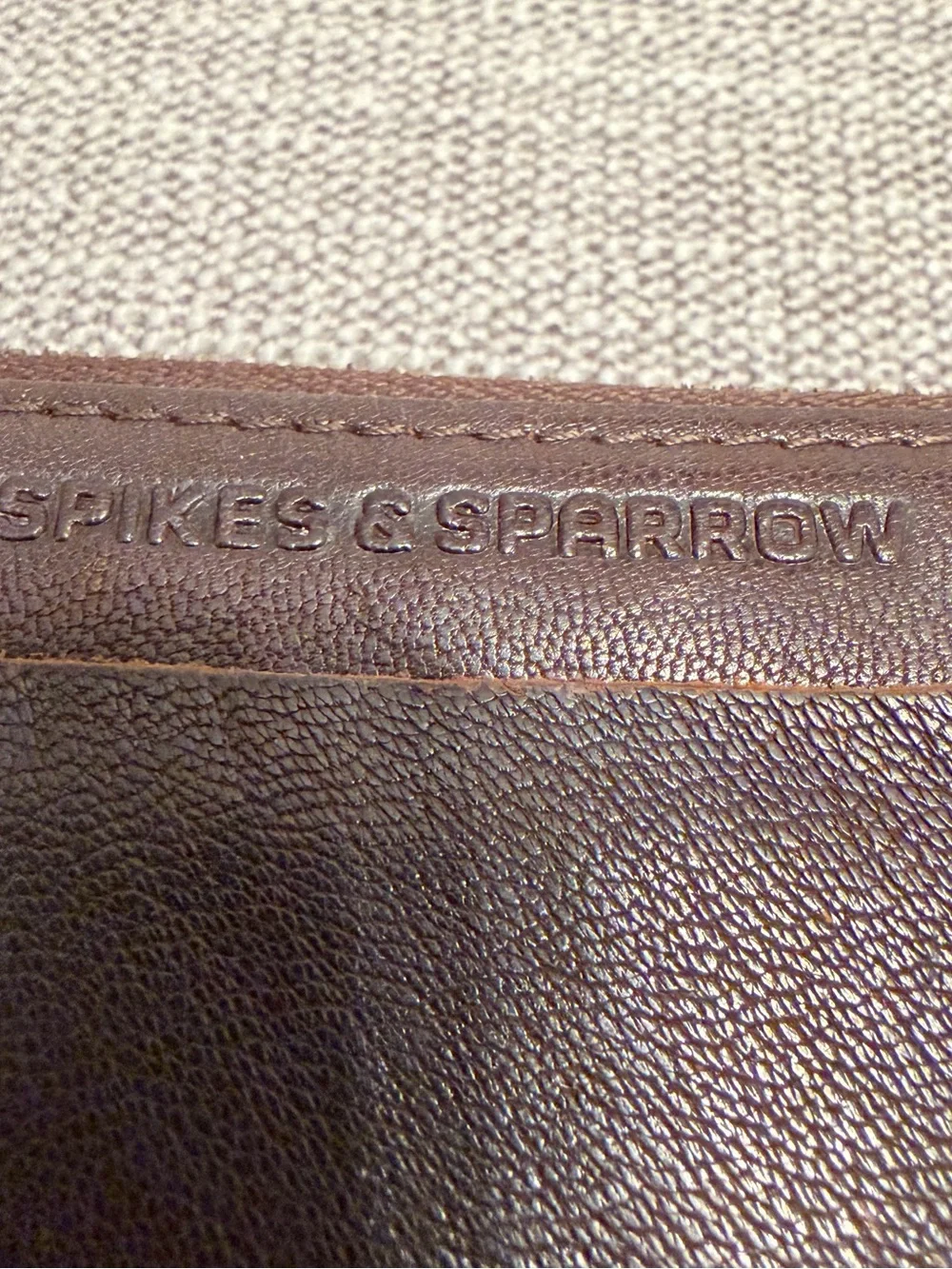 Spikes & Sparrow Genuine Leather Brown Wallet